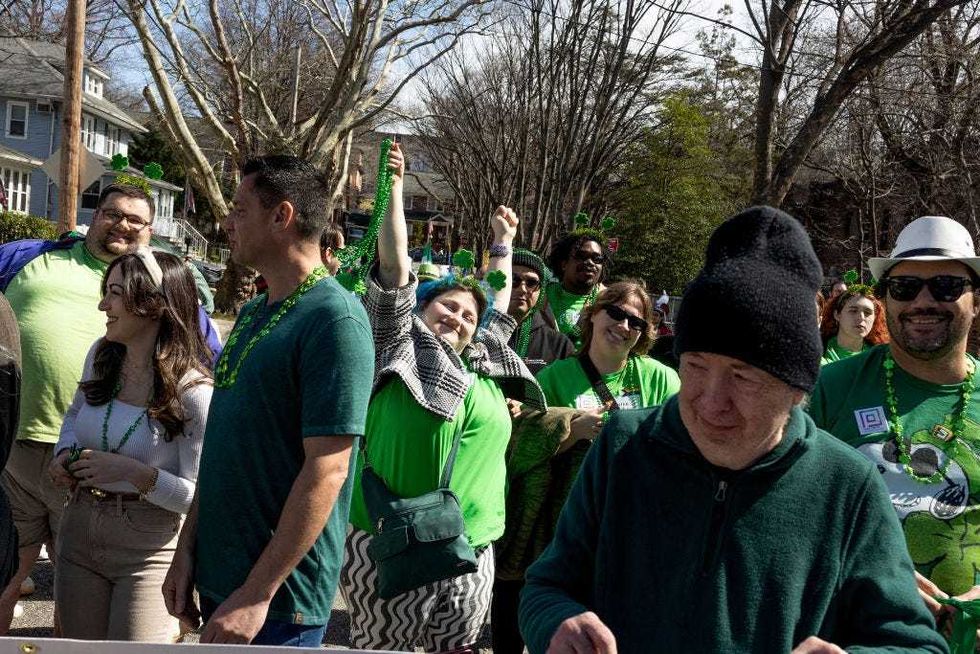 The Staten Island Pride Center, a community and activism center for the local LGBTQ+ community, marches in a second, inclusive Staten Island St Patrick