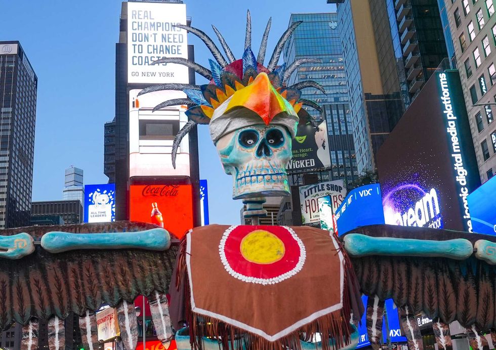 The statues are a powerful symbol in Mexican culture