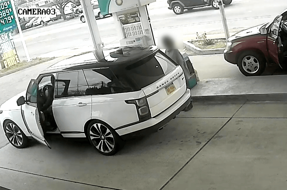 The stolen vehicle was later recovered in East Orange, New Jersey
