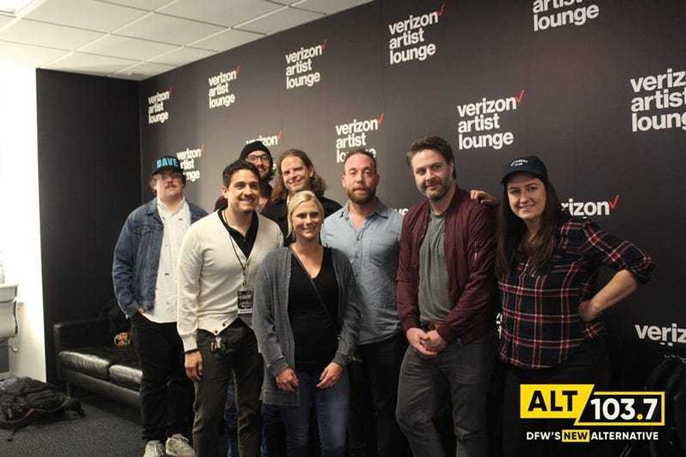The Strumbellas Meet And Greet At The Verizon Artist Lounge