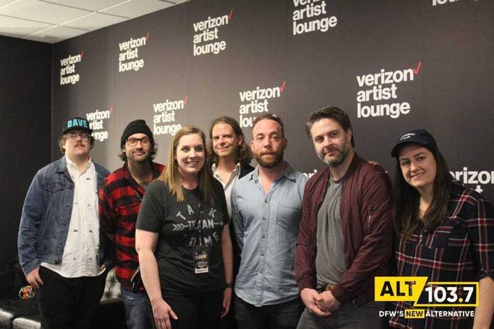 The Strumbellas Meet And Greet At The Verizon Artist Lounge
