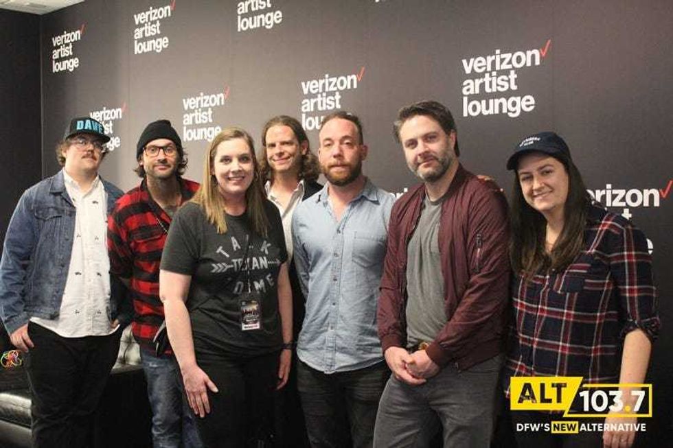The Strumbellas Meet And Greet At The Verizon Artist Lounge