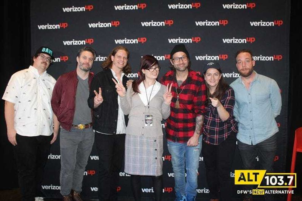 The Strumbellas Meet And Greet At The Verizon Artist Lounge