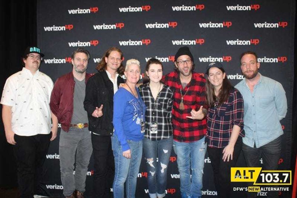 The Strumbellas Meet And Greet At The Verizon Artist Lounge