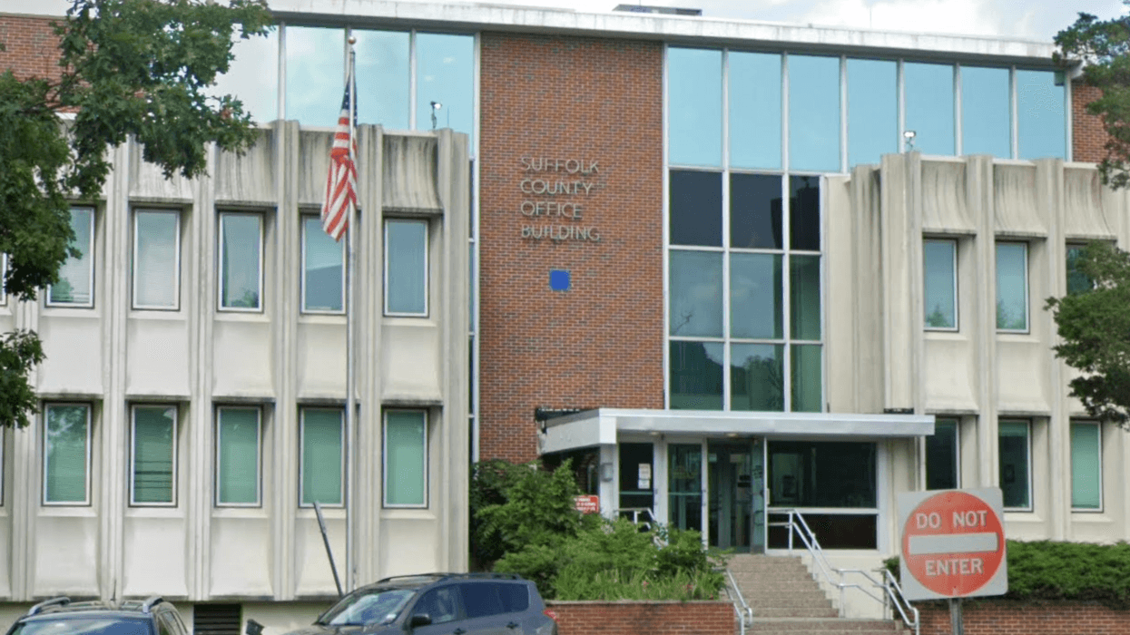 The Suffolk County district attorney's office in Hauppauge, New York