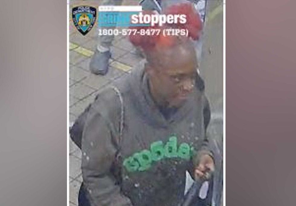 The suspect fled on a Bronx-bound 3 train, police said
