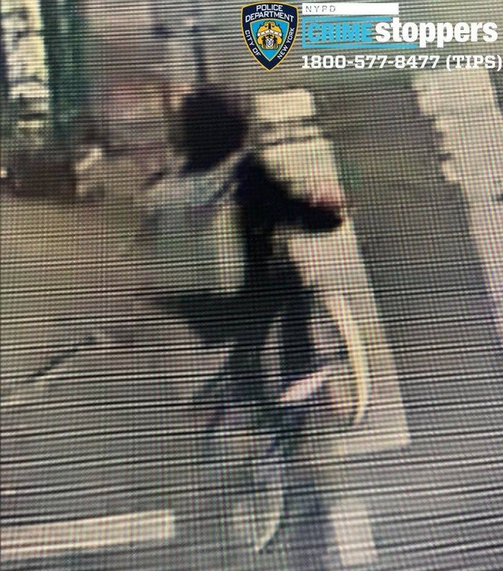 The suspect fled on a Citi Bike after the shooting, police said.