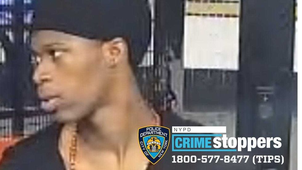 The suspect fled the station and was still being sought Wednesday