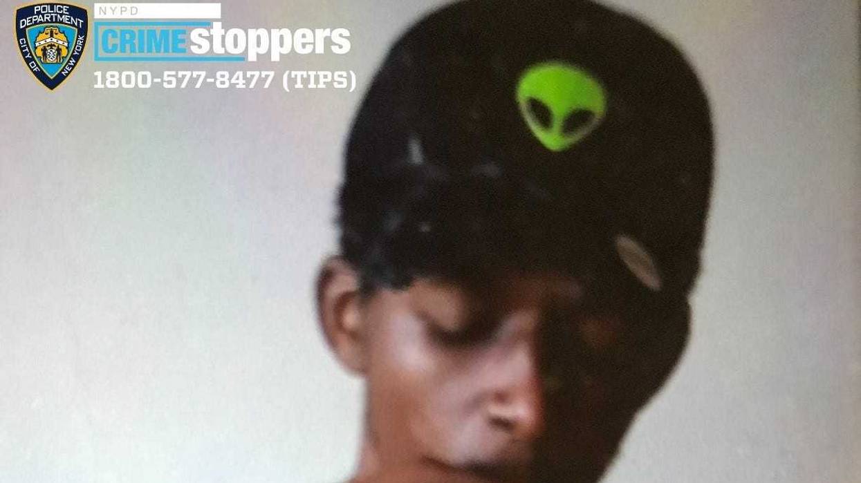 The suspect police are searching for.