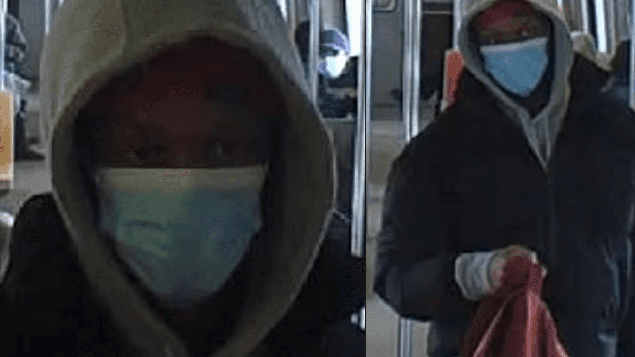 The suspect punched a man while making anti-Jewish statements on an N train at Barclays Center, police said