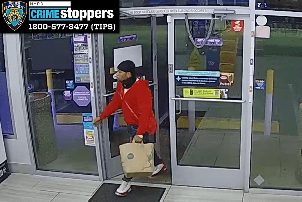The suspect remains at large after the Dec. 31 robbery in Allerton
