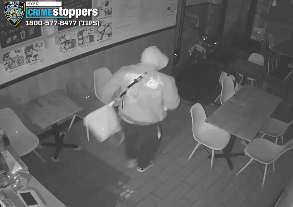 The suspect usually breaks into the businesses overnight but has also struck in the evening