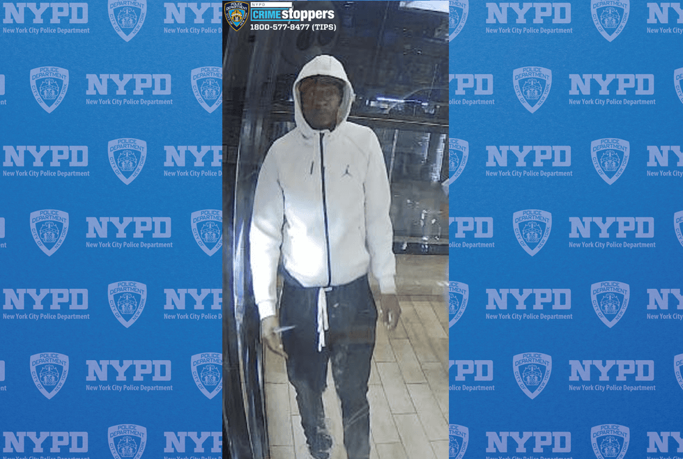 The suspect was last seen fleeing eastbound on Dean Street with the victim