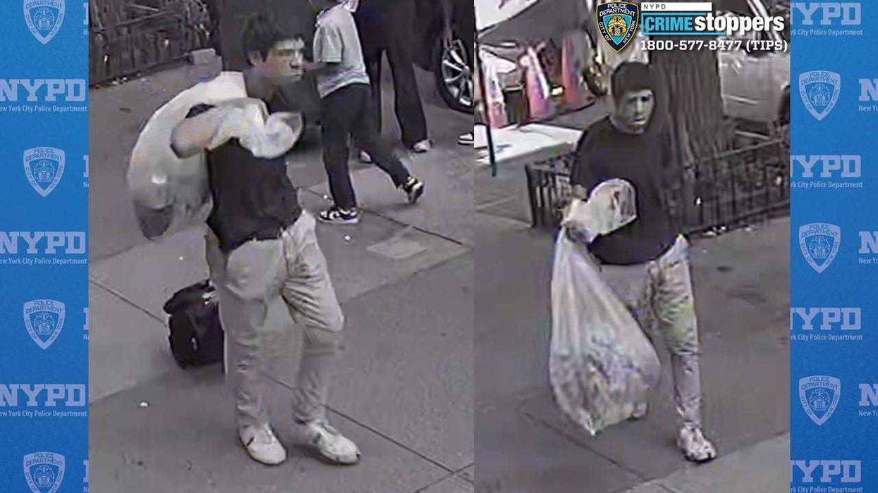 The suspect was last seen fleeing westbound on West 72nd Street towards Columbus Avenue, police said