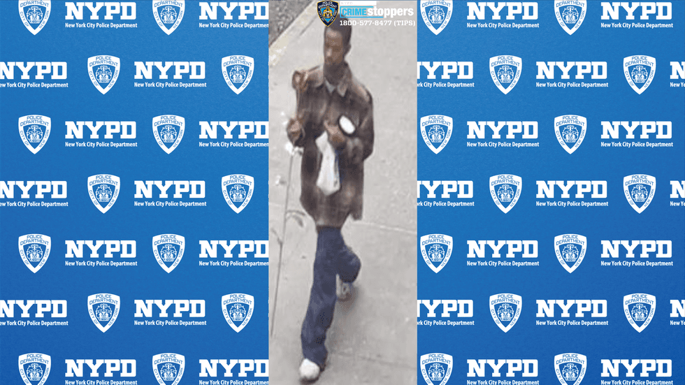 The suspect was last seen fleeing with the stolen rose