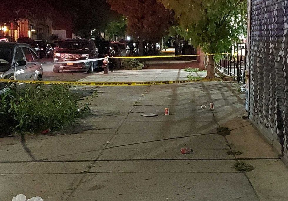The suspect was shot following a short pursuit on the border of Bedford-Stuyvesant and Bushwick