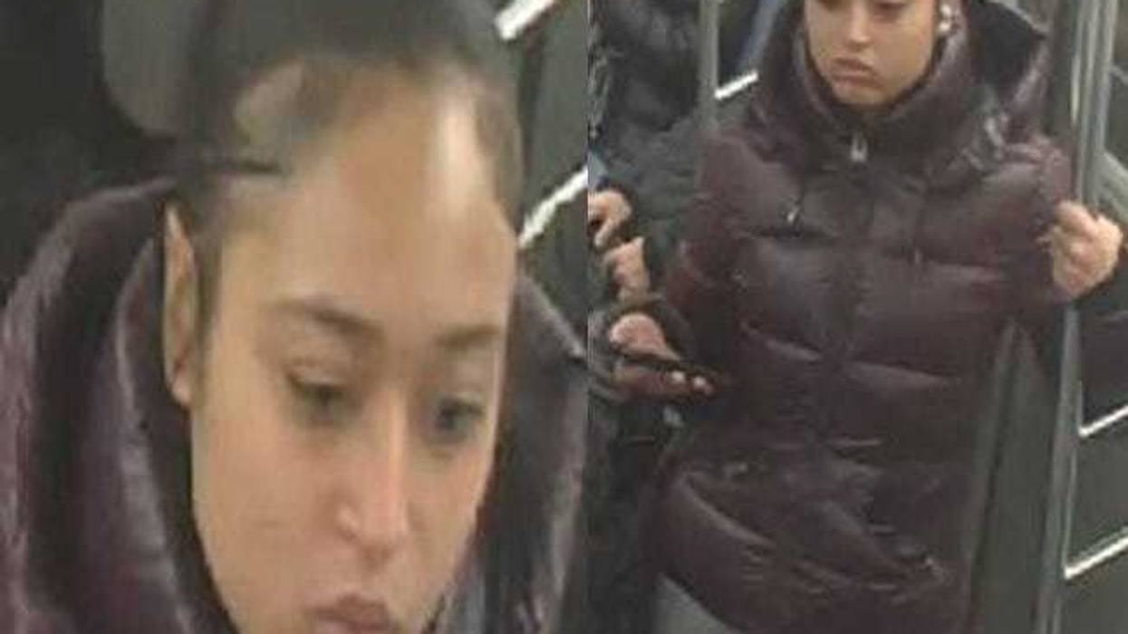 The suspect, who’s believed to be about 25 years old, fled the train and remains at large, police said