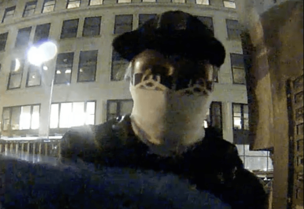 The suspect