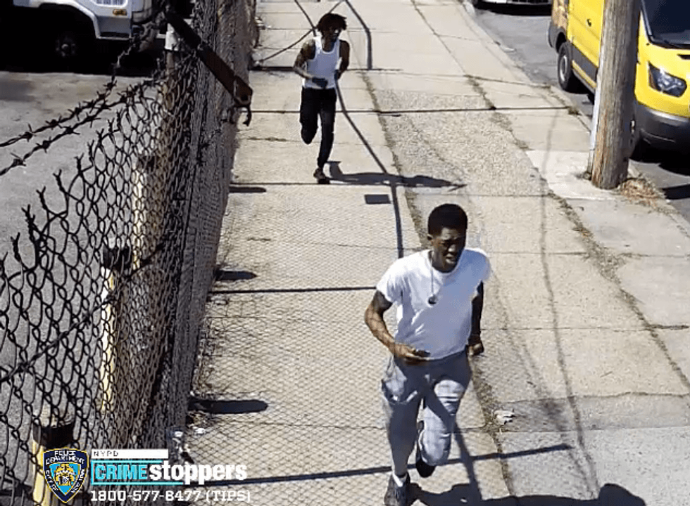 The suspects fled on foot after crashing a Jeep, police said