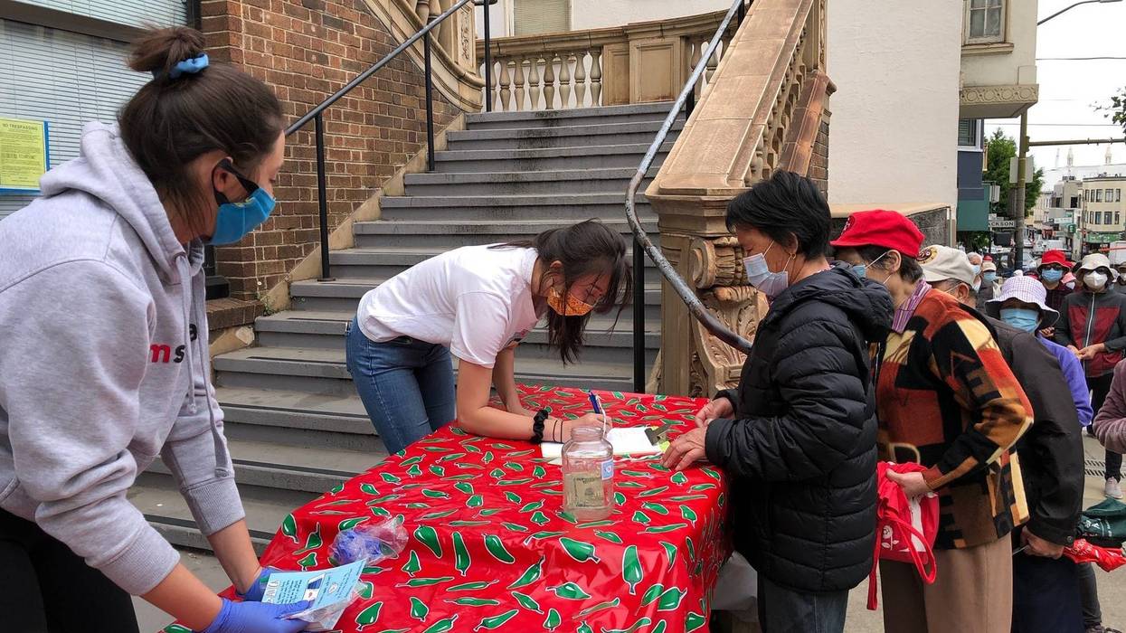 The teen-run Masks For All hands out masks to communities that need them.