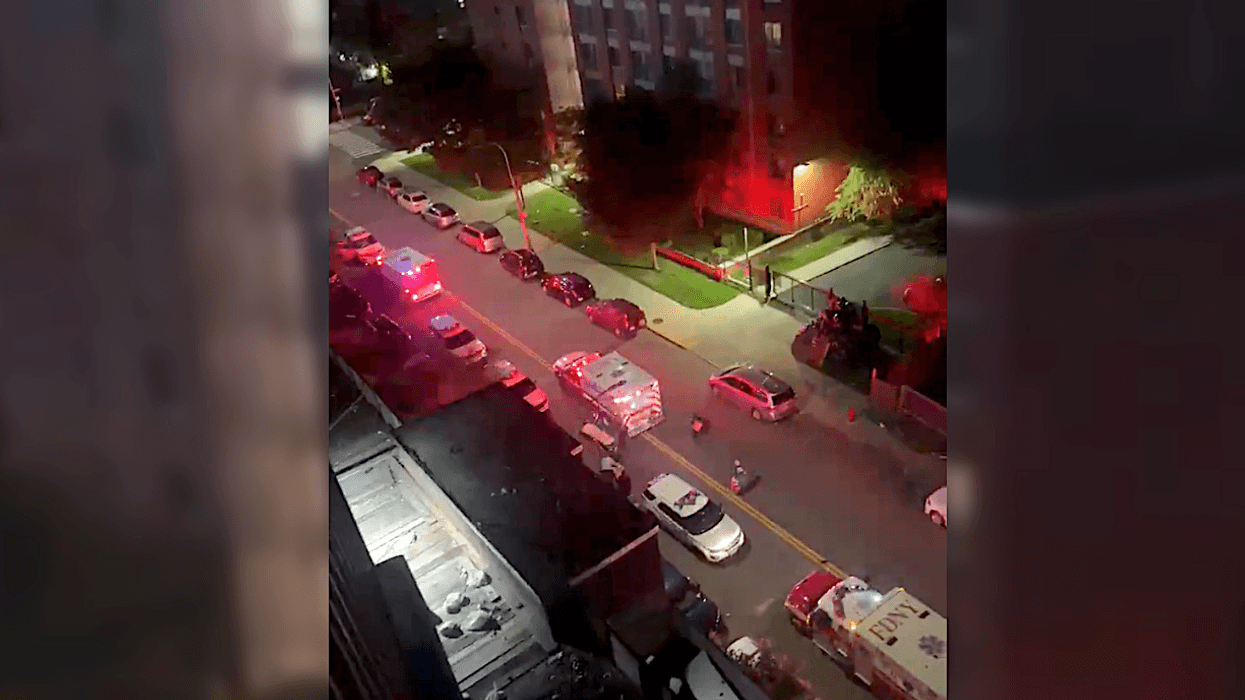 The teen was shot on Eldert Lane in East New York shortly before 11 p.m. Monday