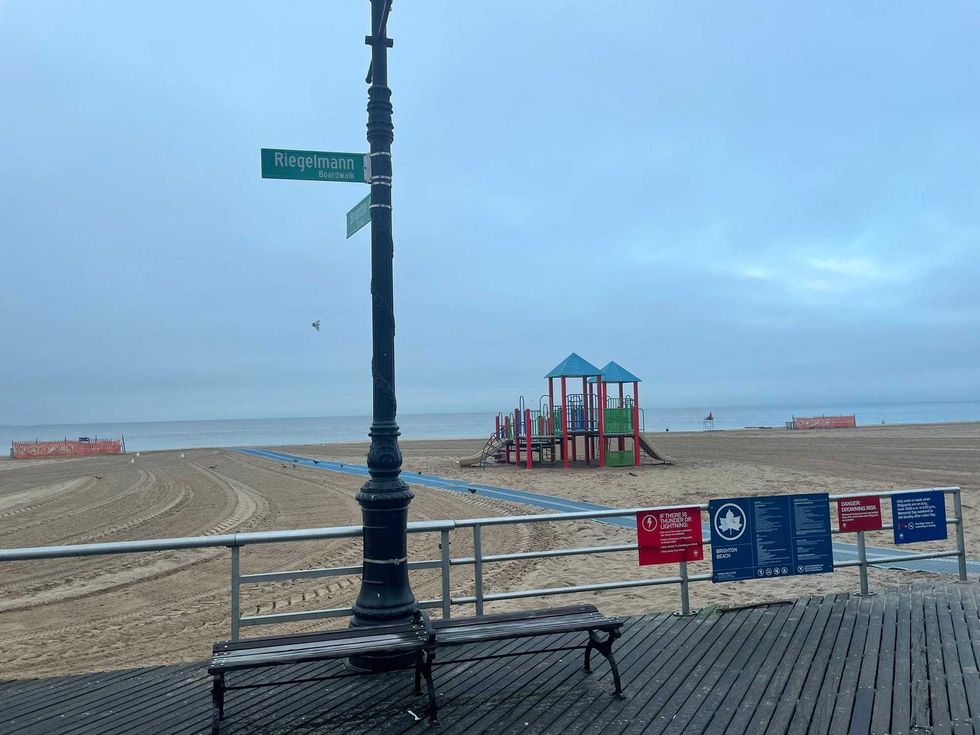 The three kids were found unresponsive on the beach at W. 35th Street
