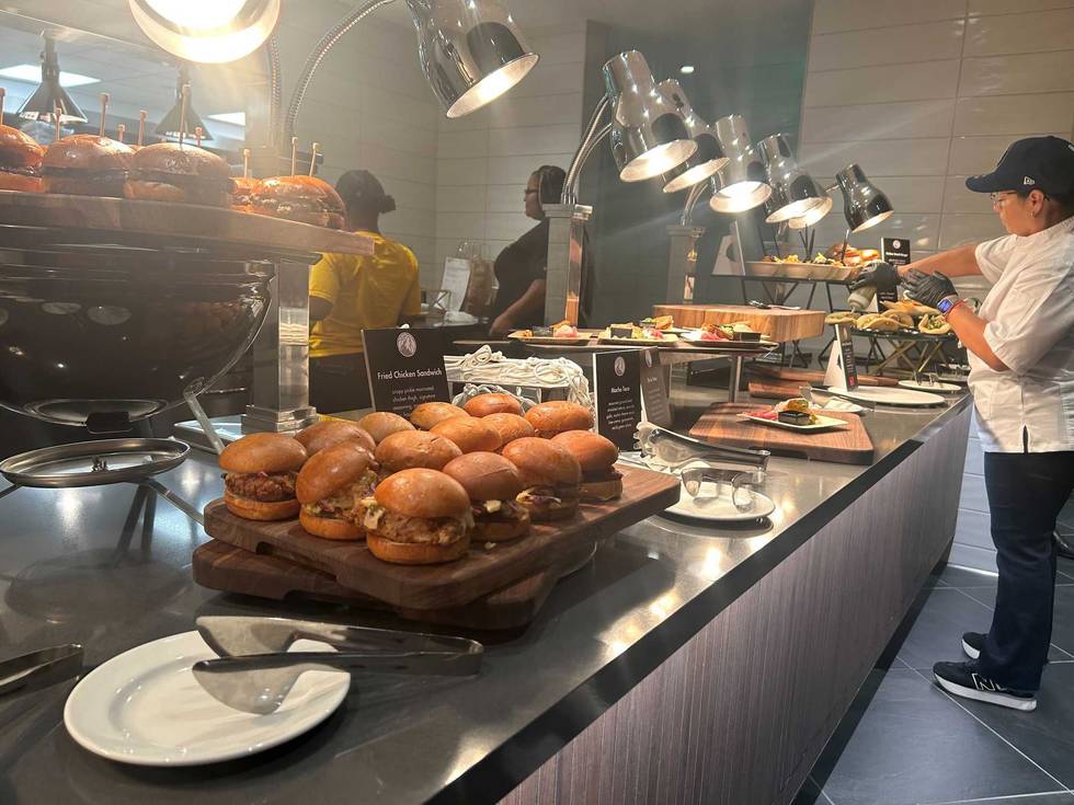 The Timberwolves new fried chicken sandwich.