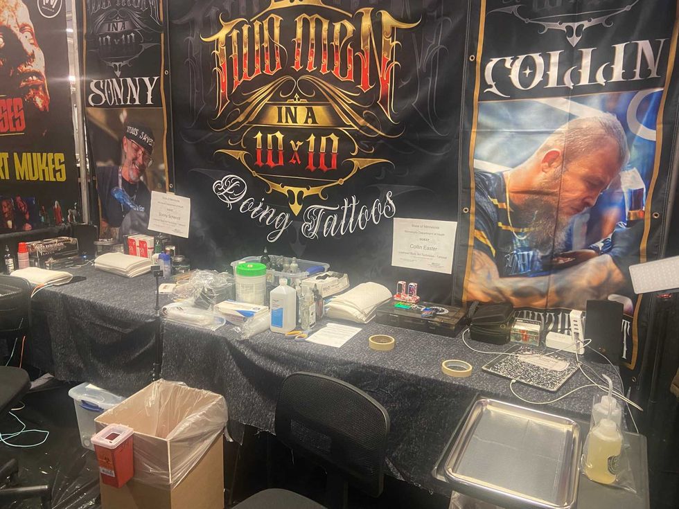 The tools of the trade - and plenty of artwork - are on display at the Tattoo Festival. And there are thousands of artists willing to put needle to skin.