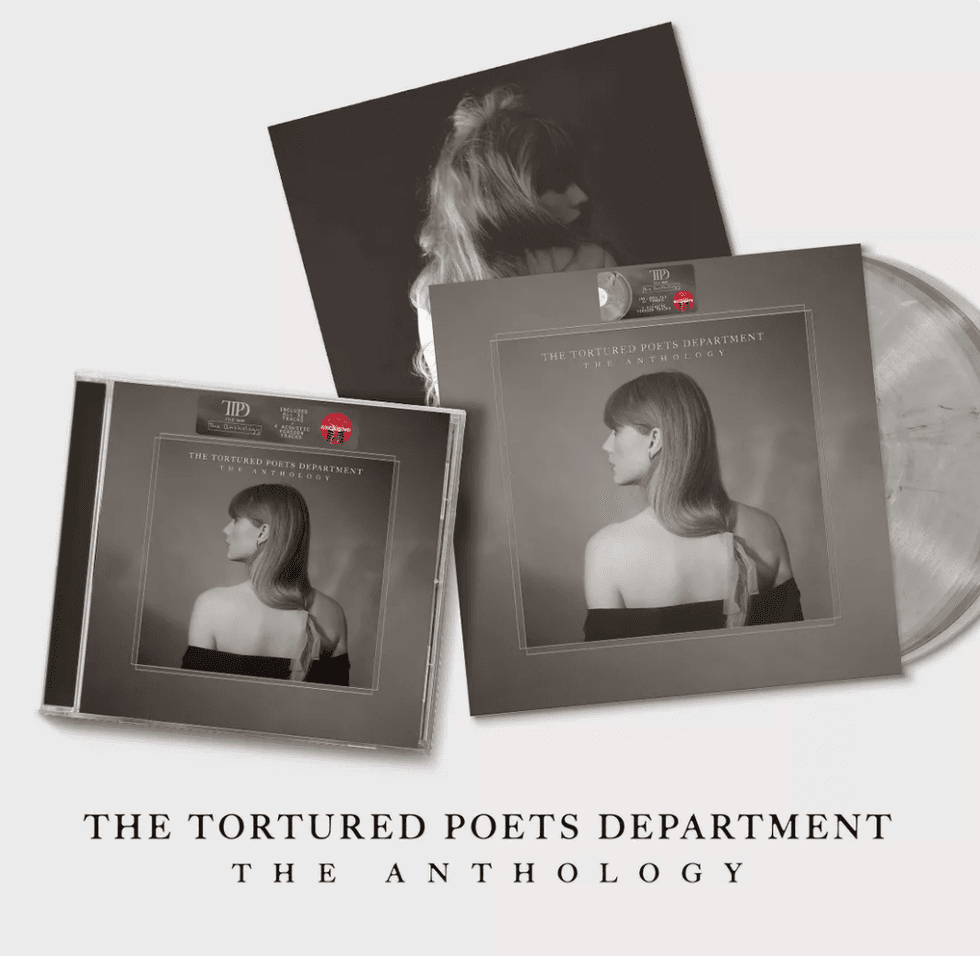 The Tortured Poets Department: The Anthology CD/vinyl edition