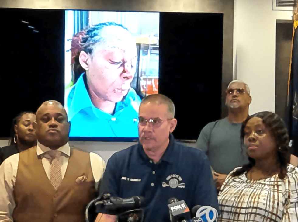 The transit workers union called for more protections for workers at a press conference Tuesday