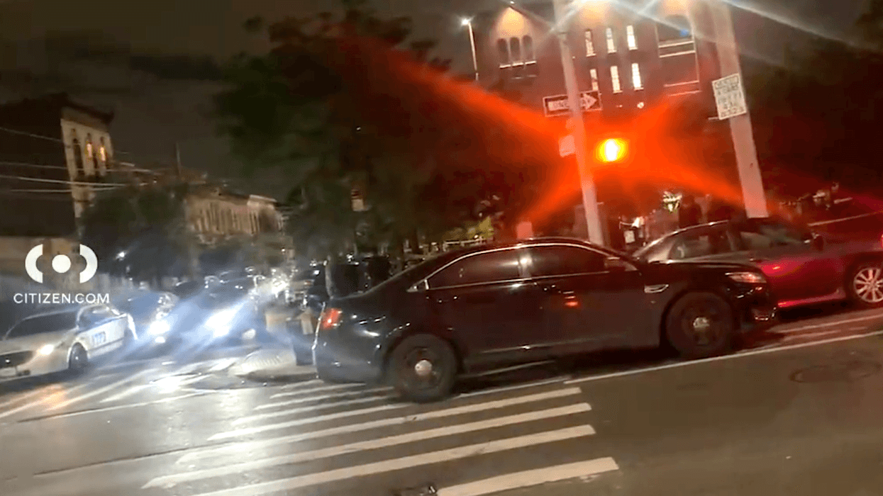 The two girls were shot at Hilltop Playground in Brownsville around 9 p.m