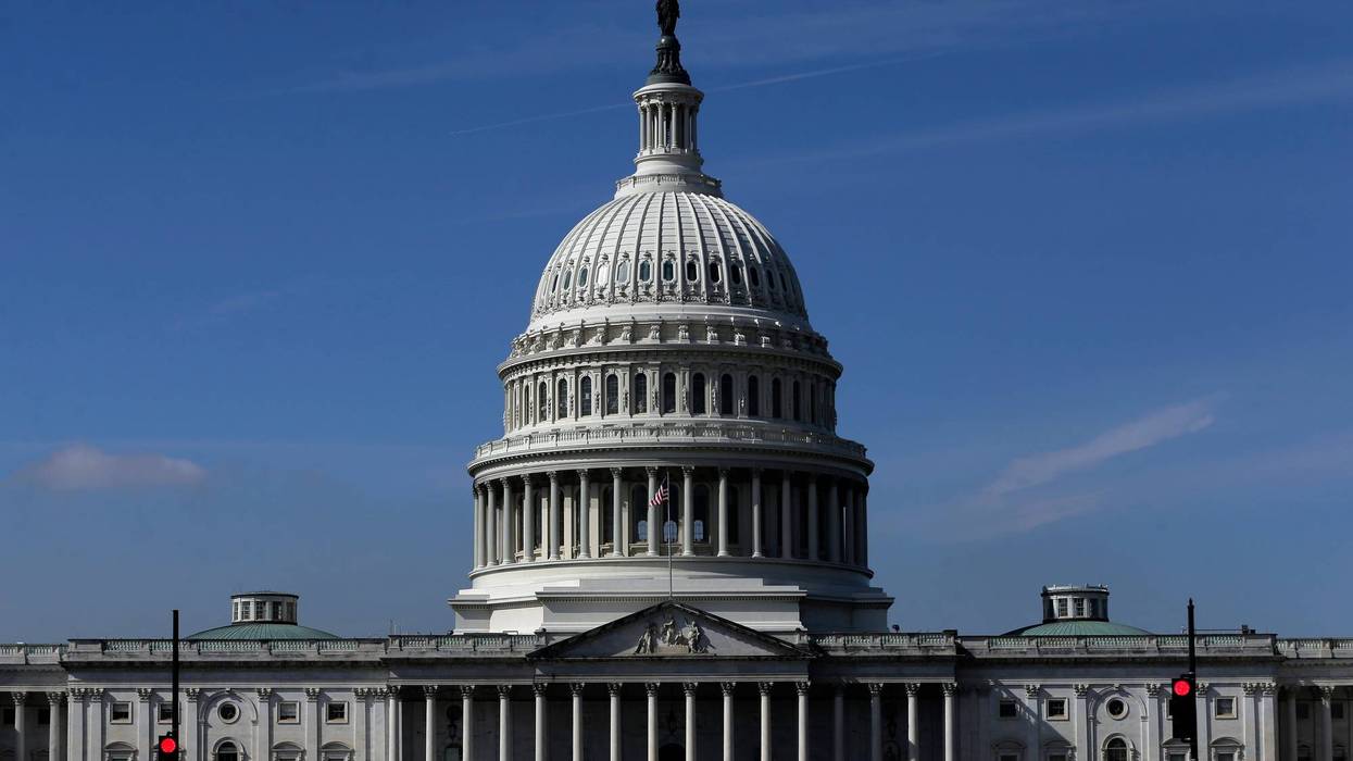 The U.S. Capitol is photographed Friday, Feb. 27, 2026, in Washington.