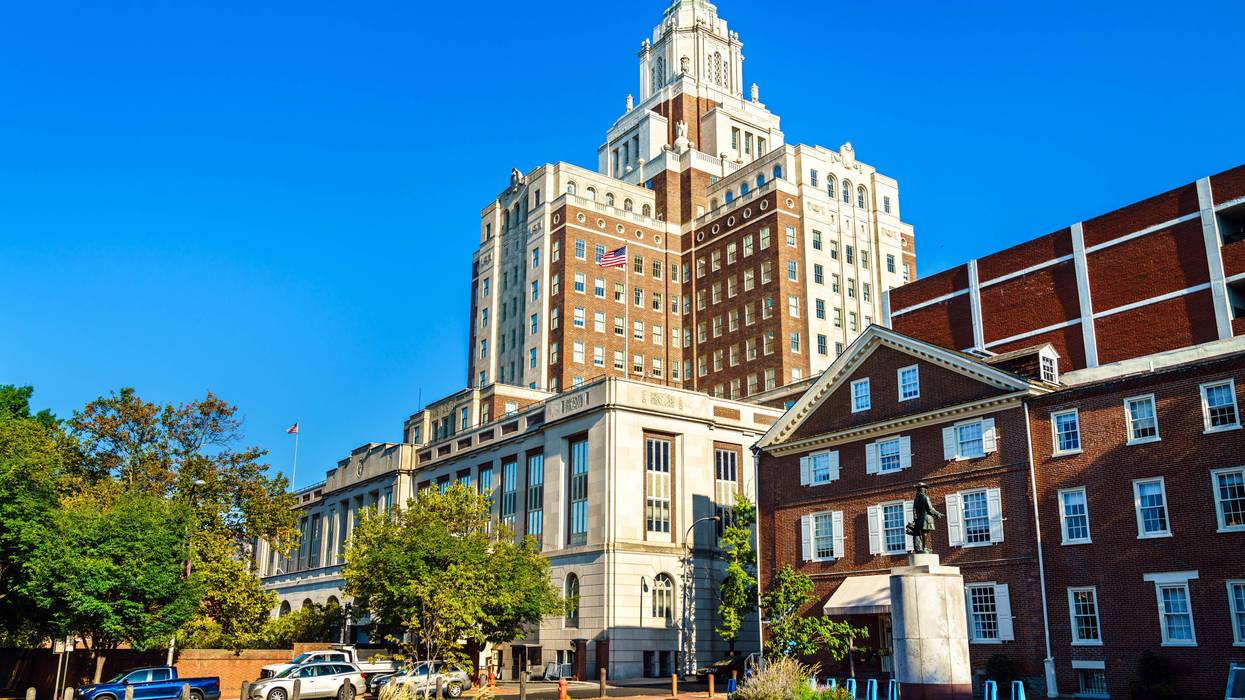 The U.S. Custom House in Philadelphia