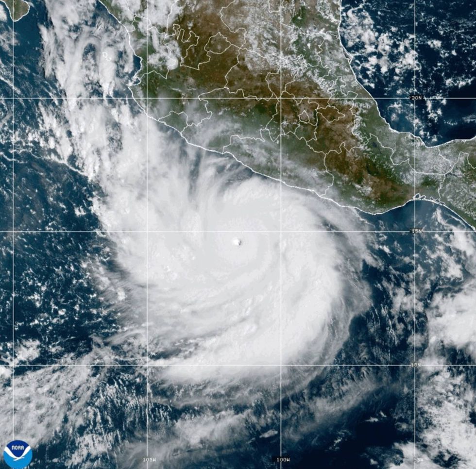 The U.S. Embassy in Mexico issued a weather alert, instructing citizens to avoid water and beaches and to heed warnings from Mexican authorities.
