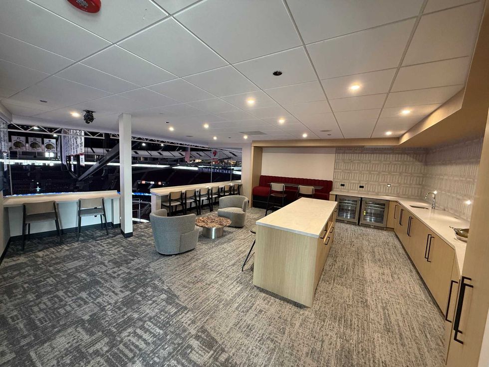 The United Center unveiled a major renovation to its Banner Level, turning what was once a row of traditional suites into a mix of new seating options designed to give fans more flexibility and affordability.