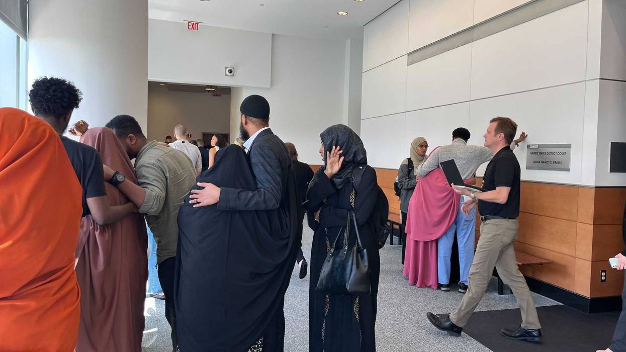 The United States District Courthouse Building in downtown Minneapolis.