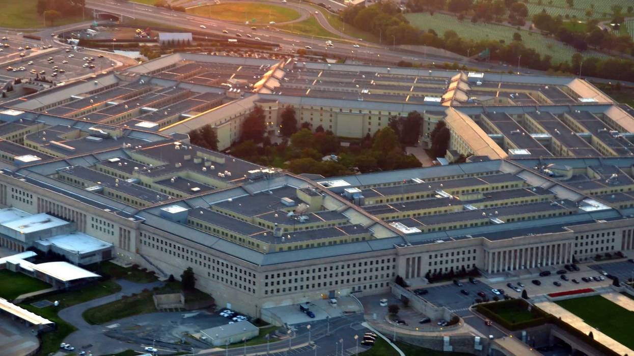 The US pentagon building.