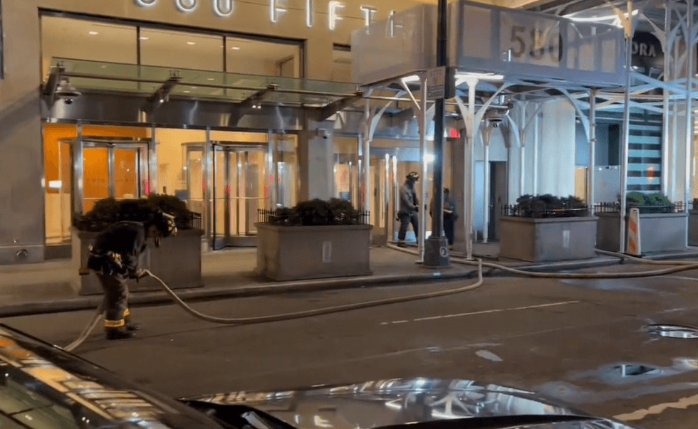 The vault is located inside a security company at West 47th Street and Fifth Avenue