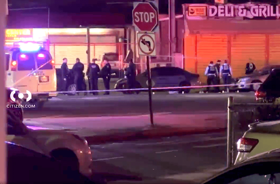 The victim suffered multiple gunshot wounds and was pronounced dead at a hospital