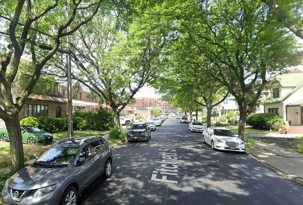 The victim was attacked at Fitchett Street and 63rd Drive in Rego Park as he was walking early Thursday morning, police said