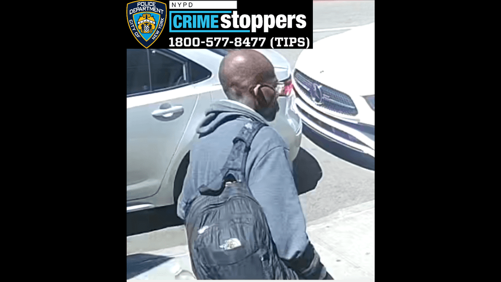 The victim was attacked by the man at East 83rd Street and Lexington Avenue