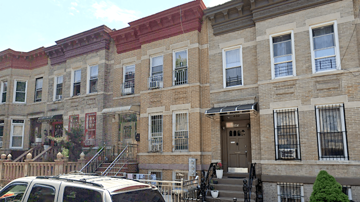 The victim was found stabbed in the chest at 442 42nd St. in Sunset Park