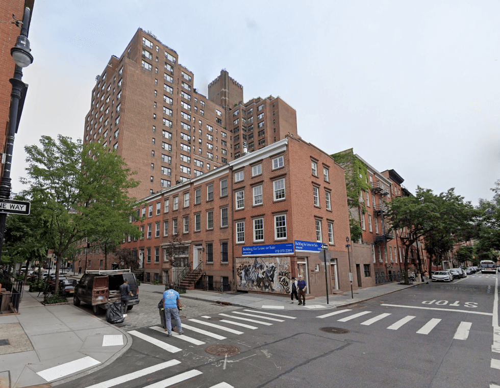 The victim was robbed at Horatio and Greenwich streets on Aug. 6