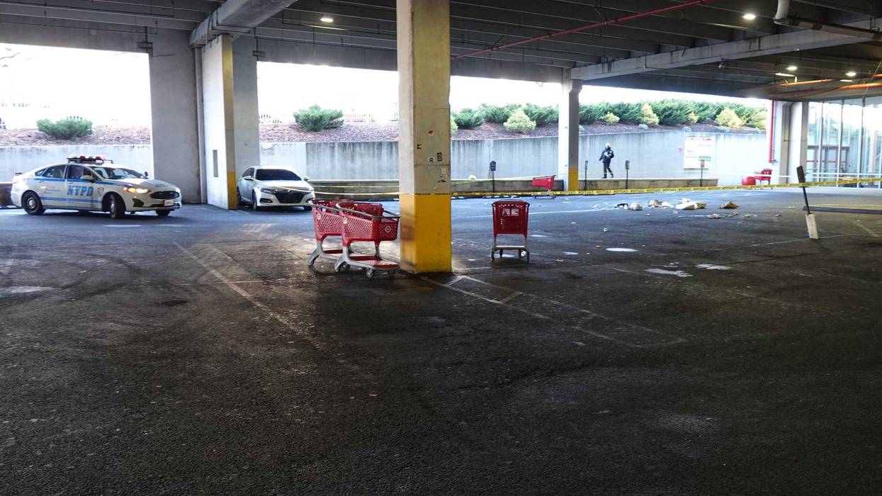 The victim was shot at the parking garage outside Target at 815 Hutchinson River Parkway