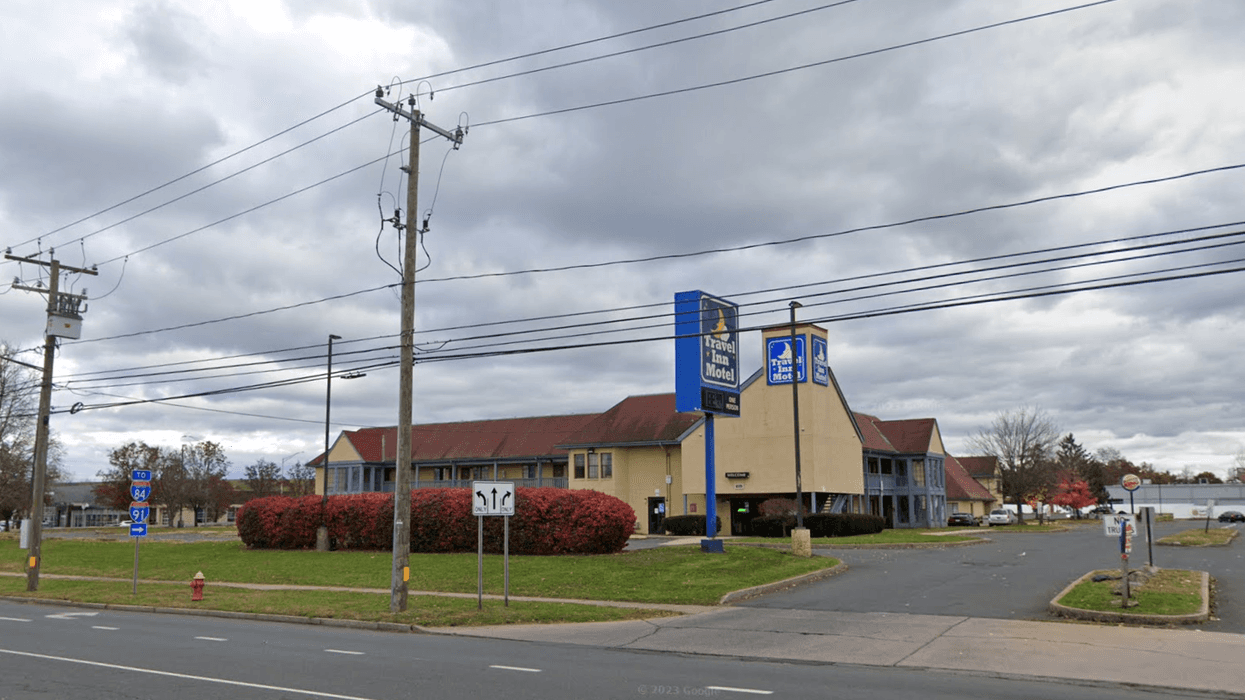 The victim was stabbed Saturday morning outside of the Travel Inn Motel at 100 Weston St. in Hartford, police said