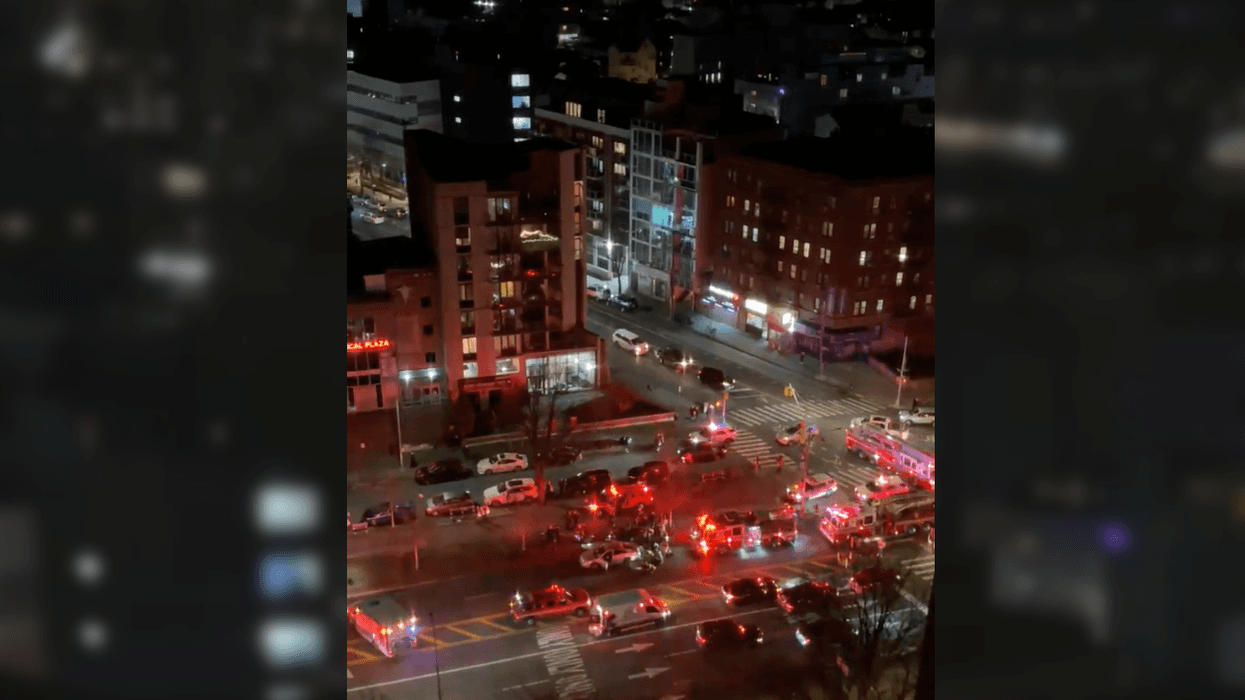 The victim was struck at Ocean Parkway and Neptune Avenue in Coney Island