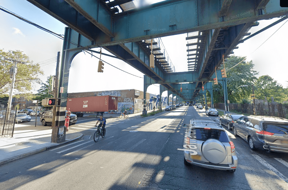 The victims were hit at Nichols and Jamaica avenues