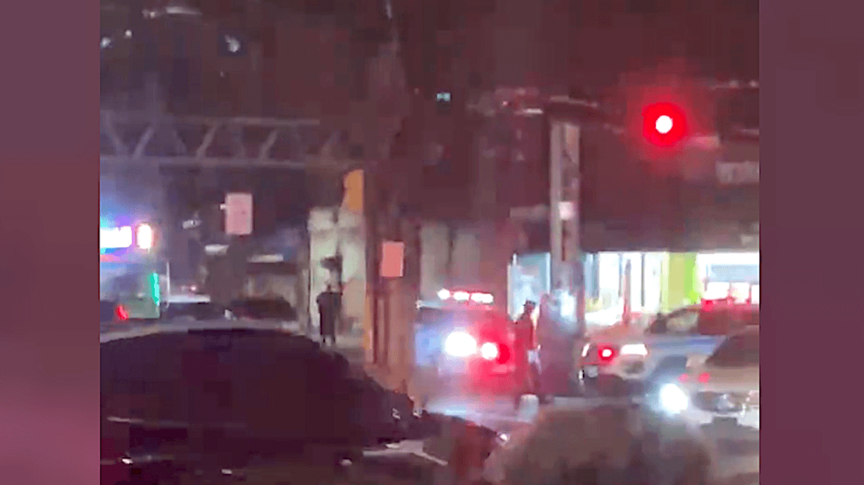 The victims were slashed at Myrtle Avenue and Broadway in Bushwick around 12 a.m. Monday morning
