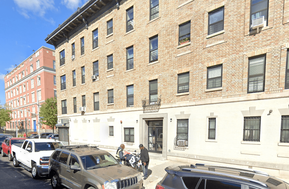 The victims were stabbed at 1493 Park Place in Crown Heights on Sunday morning