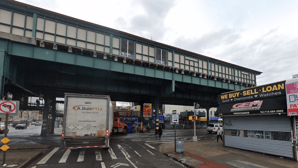 The victims were stabbed at the Castle Hill Avenue station in Unionport
